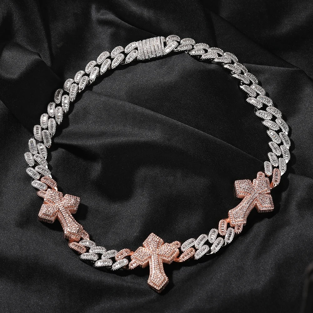 TRIPLE CROSS CHAIN