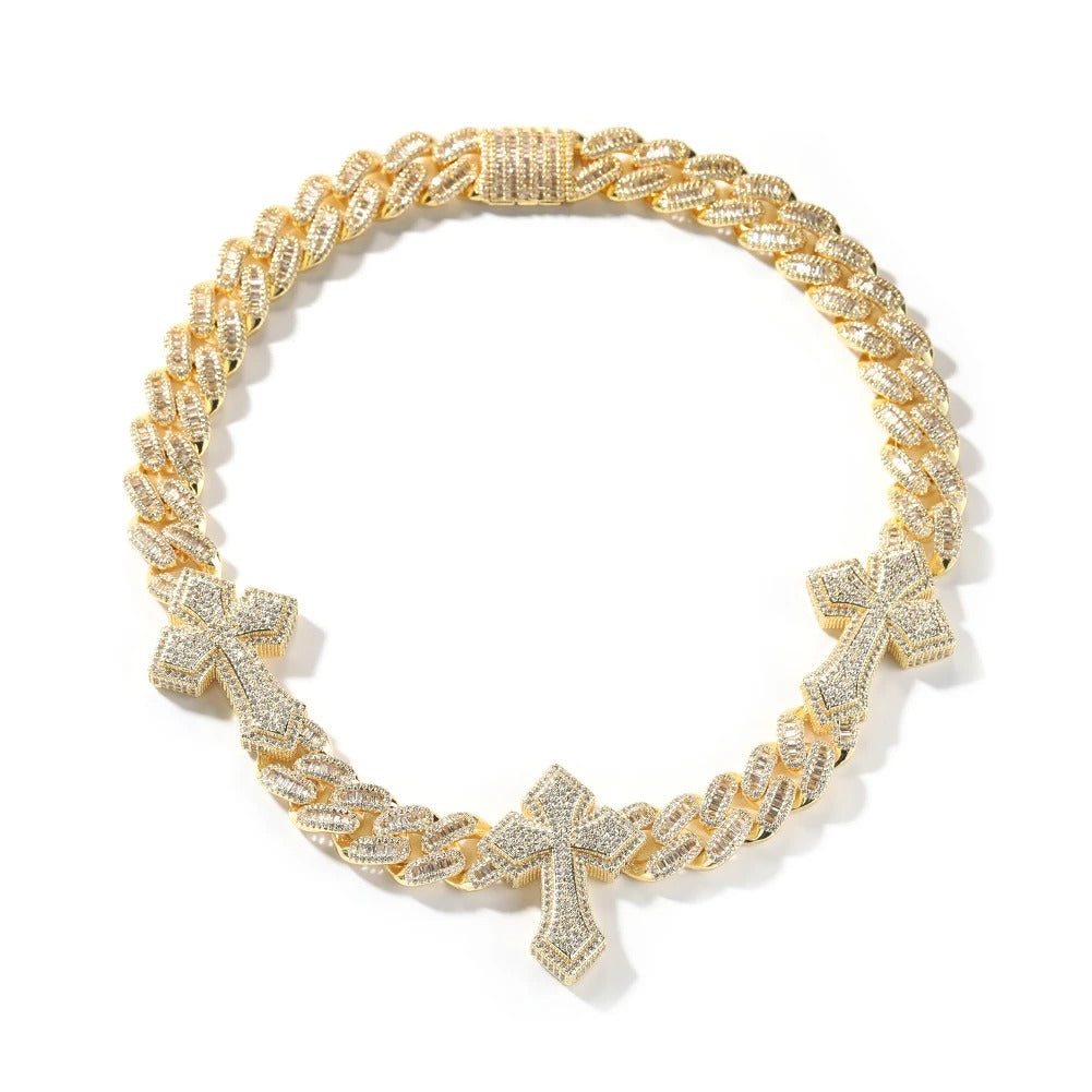 TRIPLE CROSS CHAIN